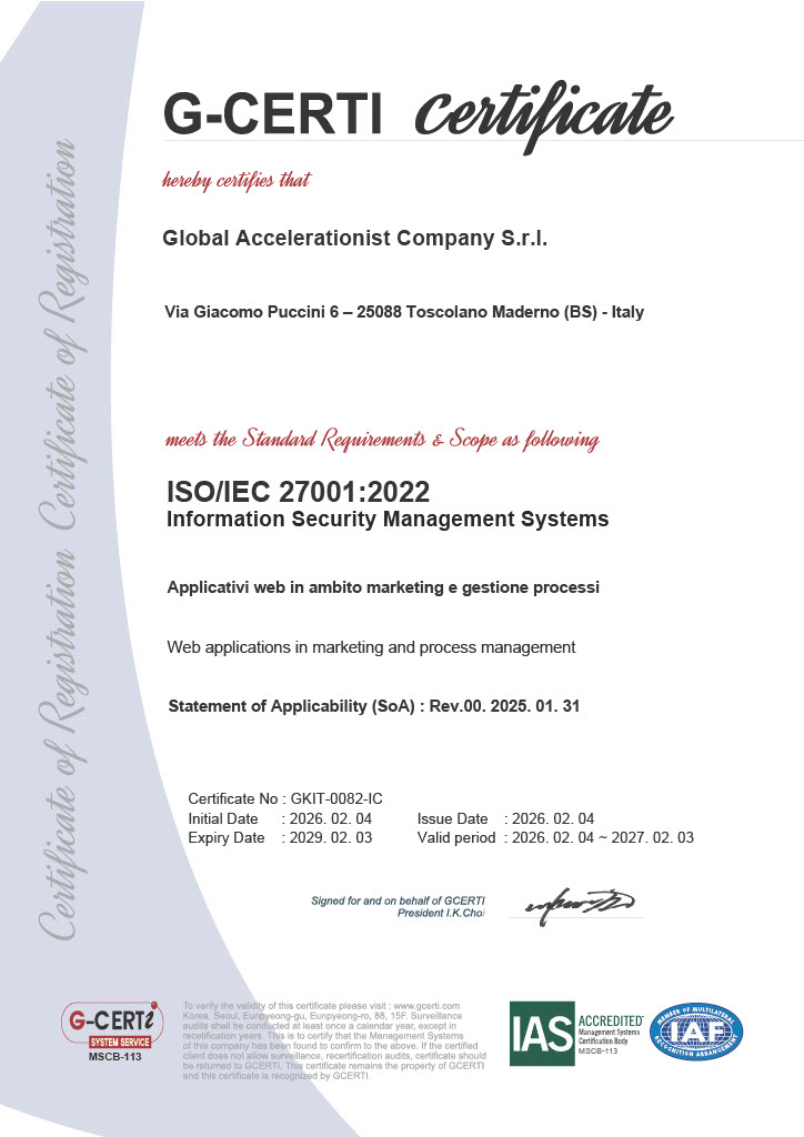 ISO 27001:2022 Zertifikat